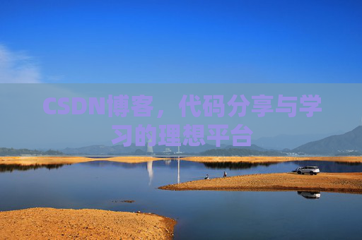 CSDN博客，代码分享与学习的理想平台